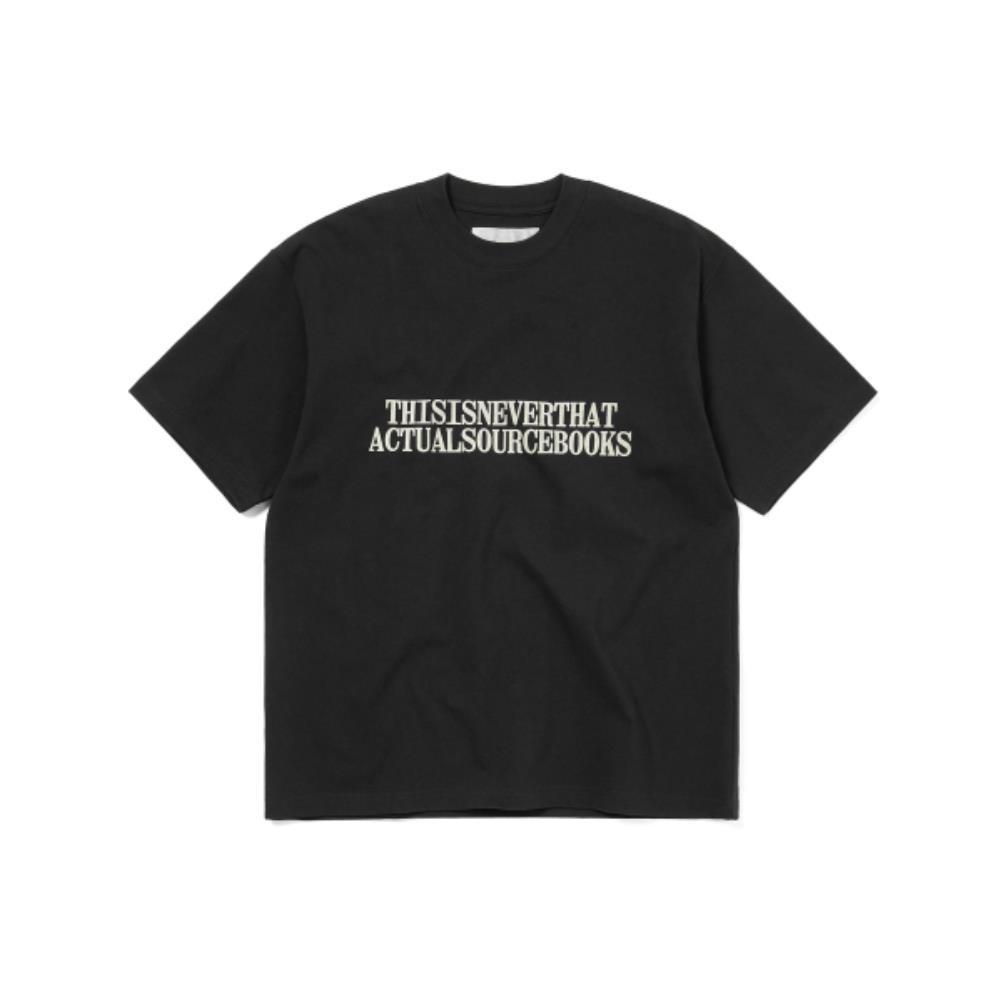 ★thisisneverthat★ TNT ASb Commuter Tee Black AC251TTSST01B