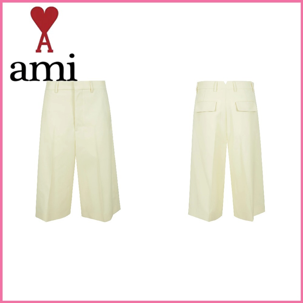 SALE【AMI】テーラード ニーレングス ショートパンツ