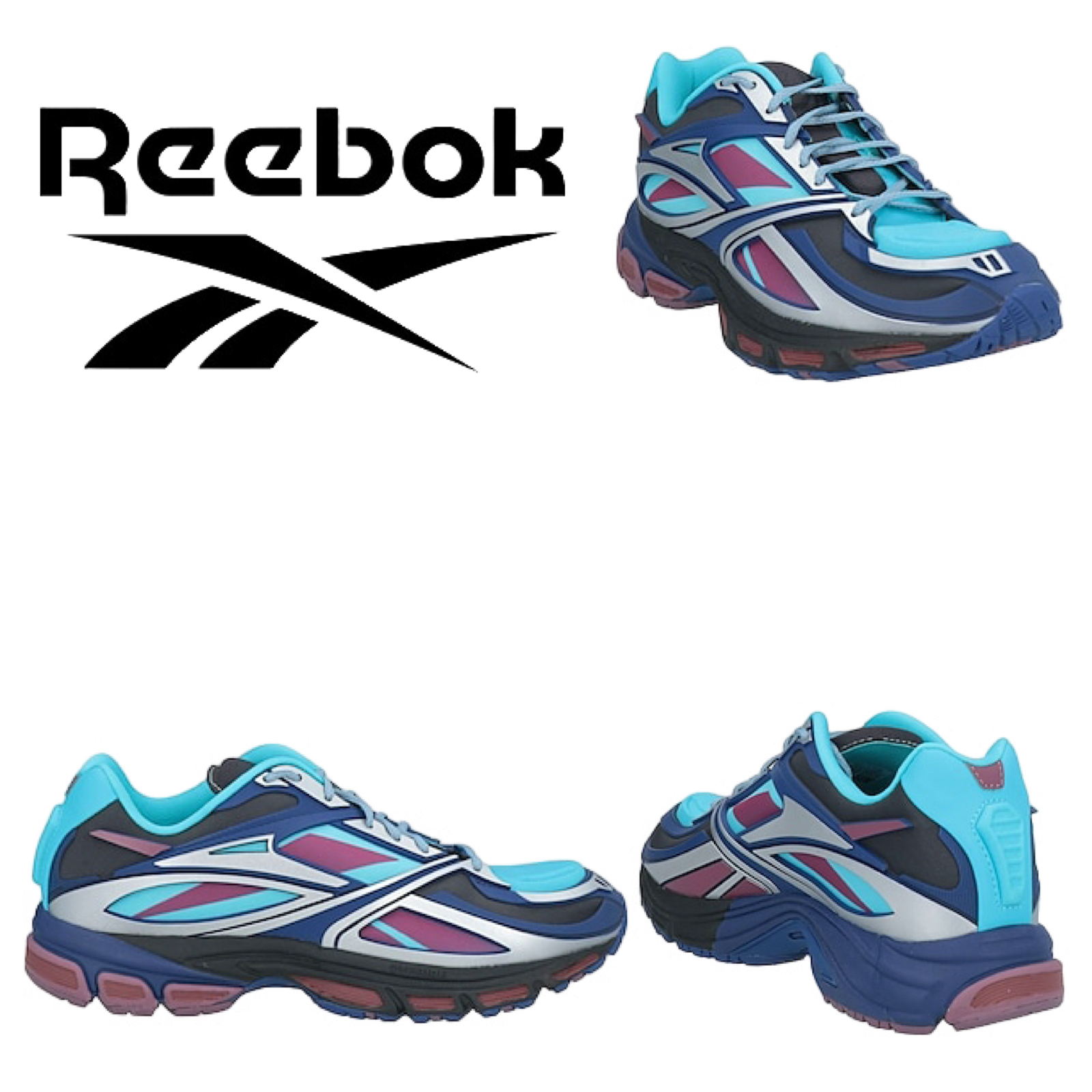 REEBOK メンズスニーカー スカイブルー