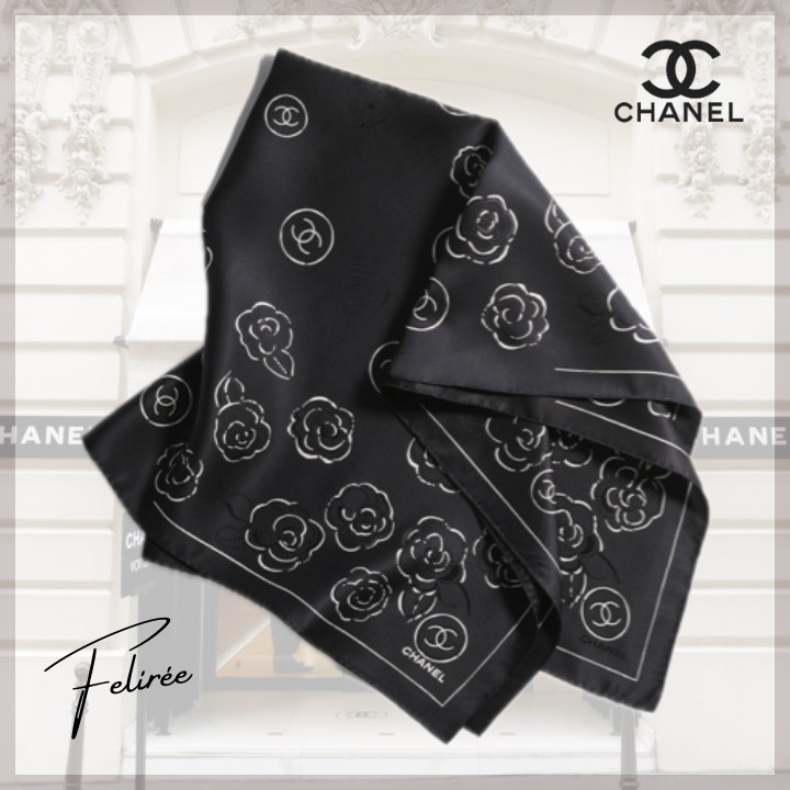 《優美なる一枚♡》CHANEL スカーフ