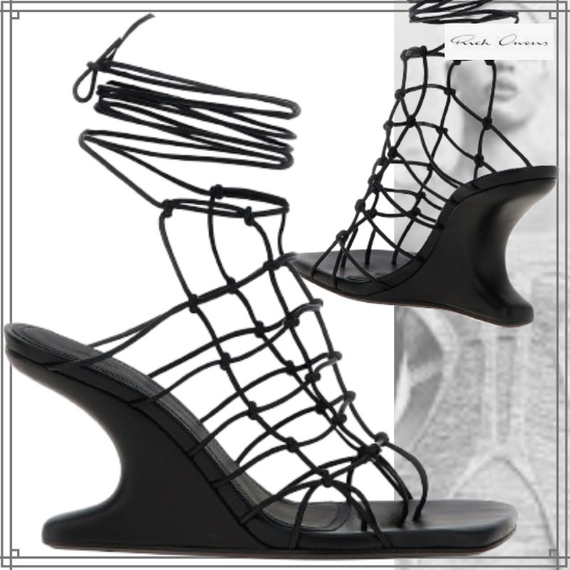 【他と差をつける】Rick Owens ウェブカンチレバーサンダル