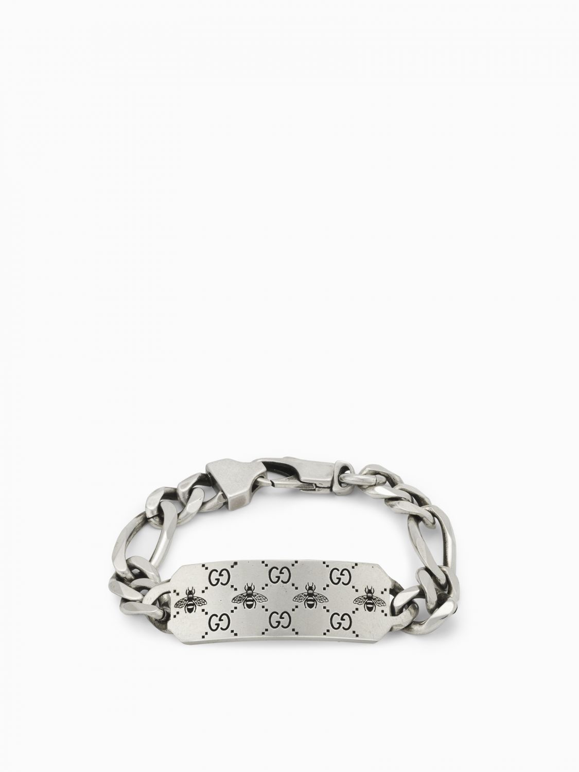 ブレスレット GUCCI signature bracelet in silver with bee