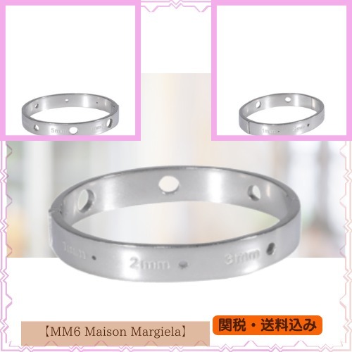 【MM6 Maison Margiela】MM6◇ロゴ◇ブレスレット