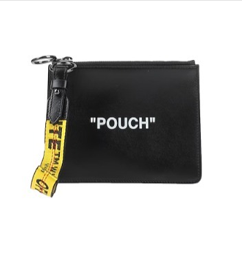 【関税・送料込】【残わずか】OFF-WHITE オフホワイト ポーチ