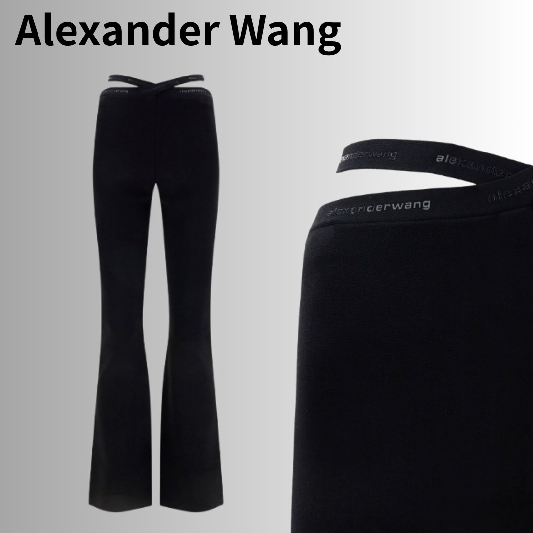 Alexander Wang  クリスクロスロゴディテールパンツ