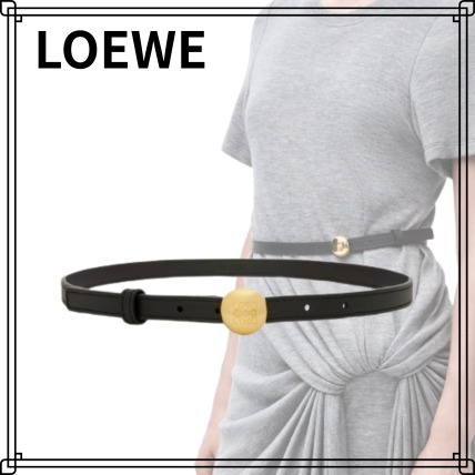 VIP価格 コーデのポイントに☆大人可愛い【LOEWE】ぺブル ベルト