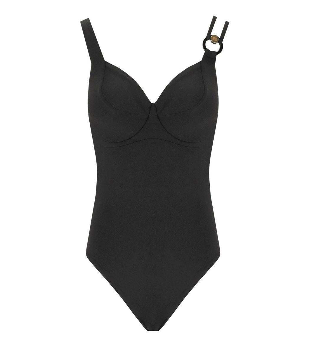 【関税＆送料込み】Max Mara Corinna C Cup Black Swimsuit
