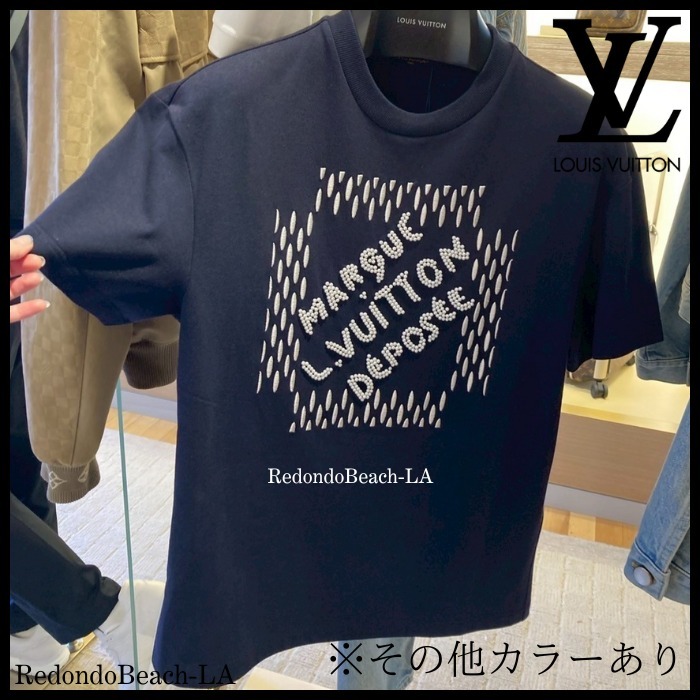 【デニムと相性抜群】LOUIS VUITTON★コットン Tシャツ
