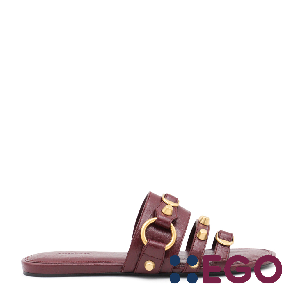 フラットシューズ BALENCIAGA FLATS BORDEAUX