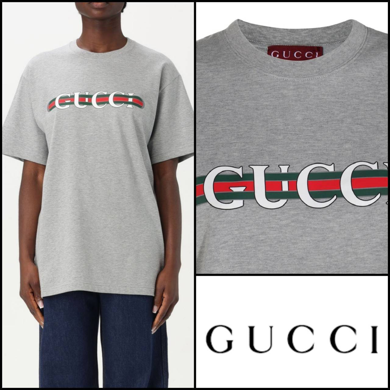 GUCCI ロゴプリント Tシャツ