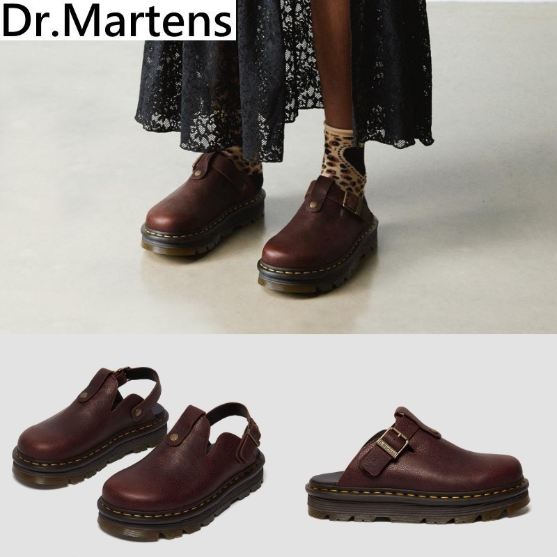 【Dr.Martens】レザープラットフォームミュール