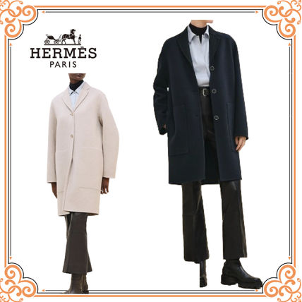 HERMES(エルメス) コート(レディース) - 海外通販のBUYMA
