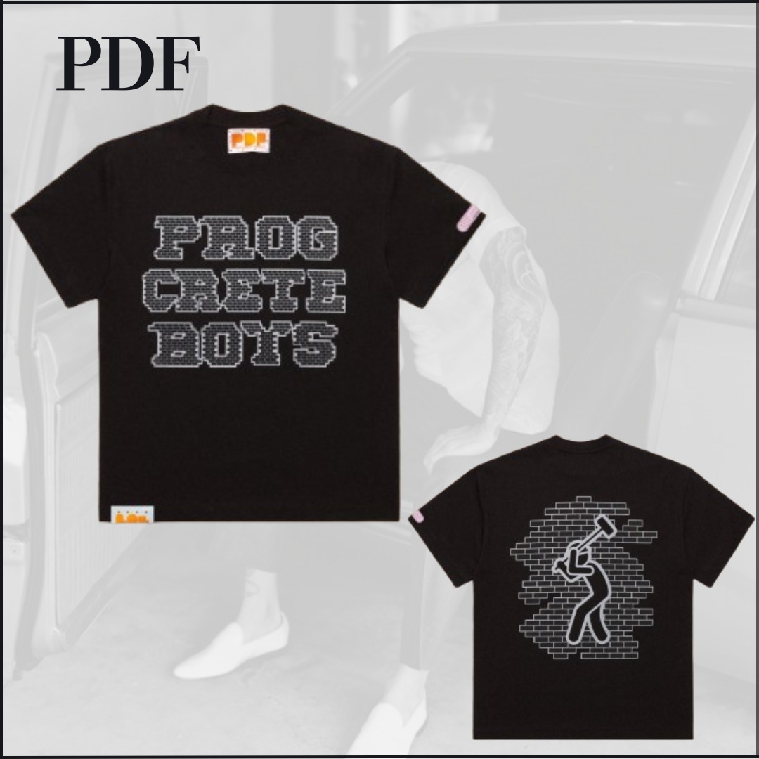 【PDF】人気沸騰中！PROGETTO T-SHIRT // BLACK 送料・関税込み