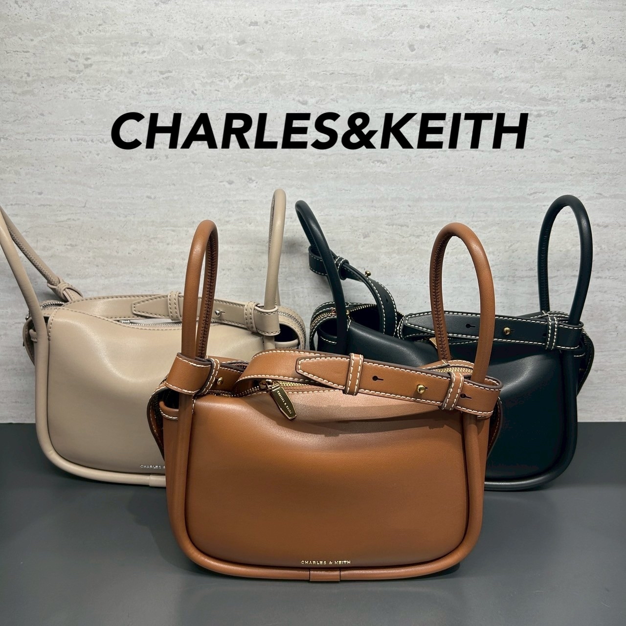 ★CHARLES&KEITH Lyla Shoulder Bag ショルダーバック/送料込