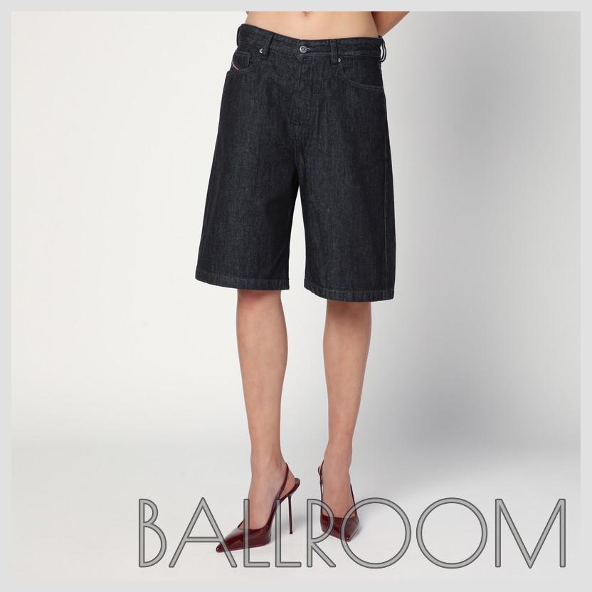 ショートパンツ DIESEL DE-SIRE BERMUDA SHORTS IN DARK DENIM