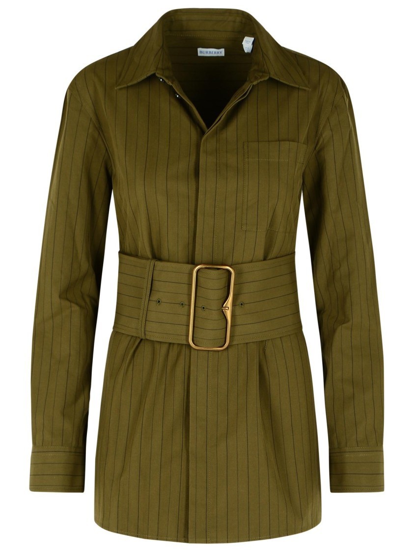 オールインワン・サロペット Burberry Green Cotton Mini Dress