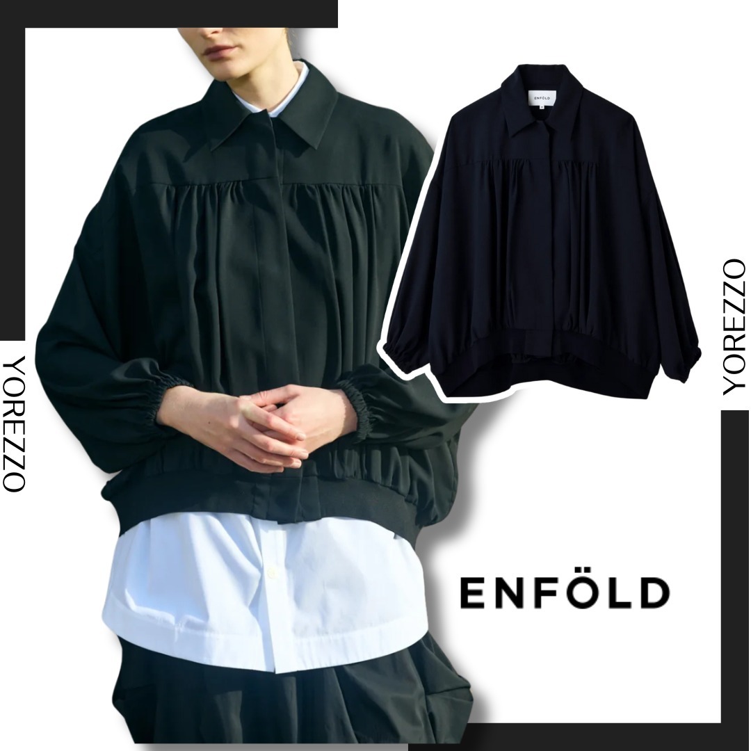 エンフォルド BLOUSON ブラック