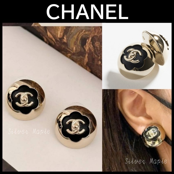 【耳元華やか♪】CHANEL CCマーク ピアス 25A