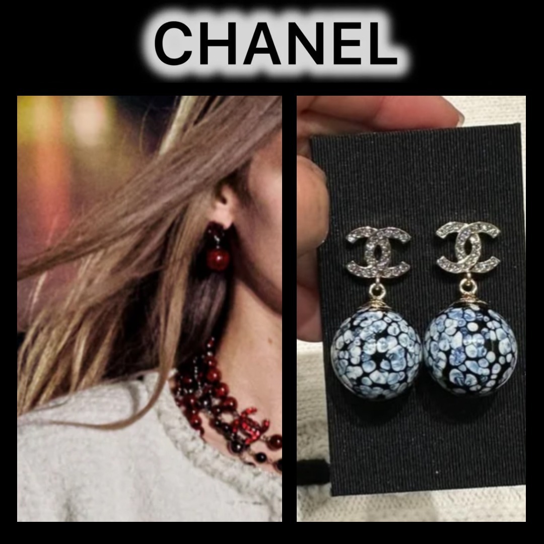 ★耳元を印象的に★CHANEL ピアス