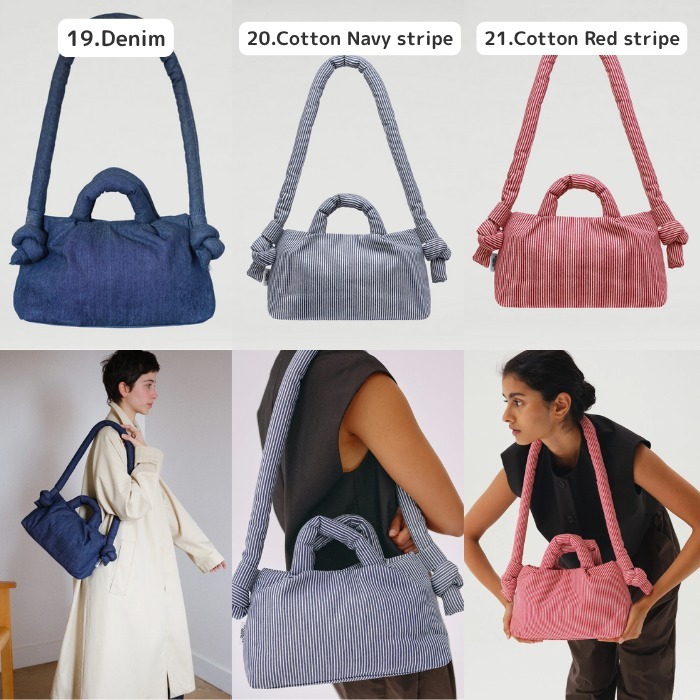 【OLEND】MINIOna Soft Bag 3Way -25colors-
