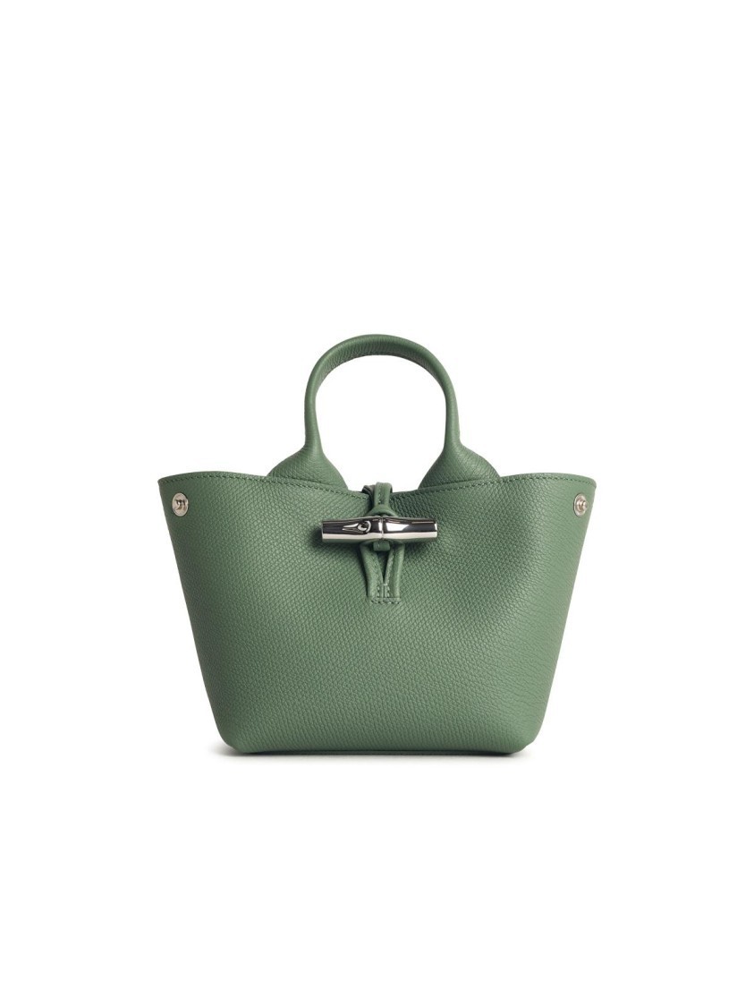 トートバッグ Longchamp Oregano Leather 'Xs Le Roseau' Handle Bag