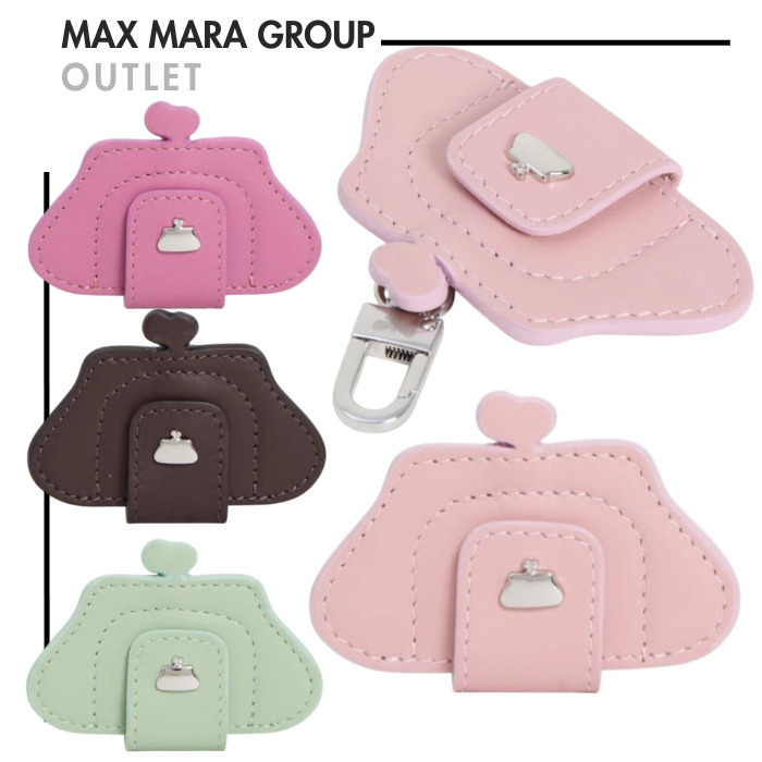 WEEKEND MAX MARA アウトレット●ACCIAIO レザーAirtagケース