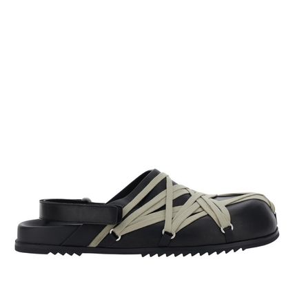 Rick Owens(リックオウエンス) ウェッジヒールサンダル ブラック