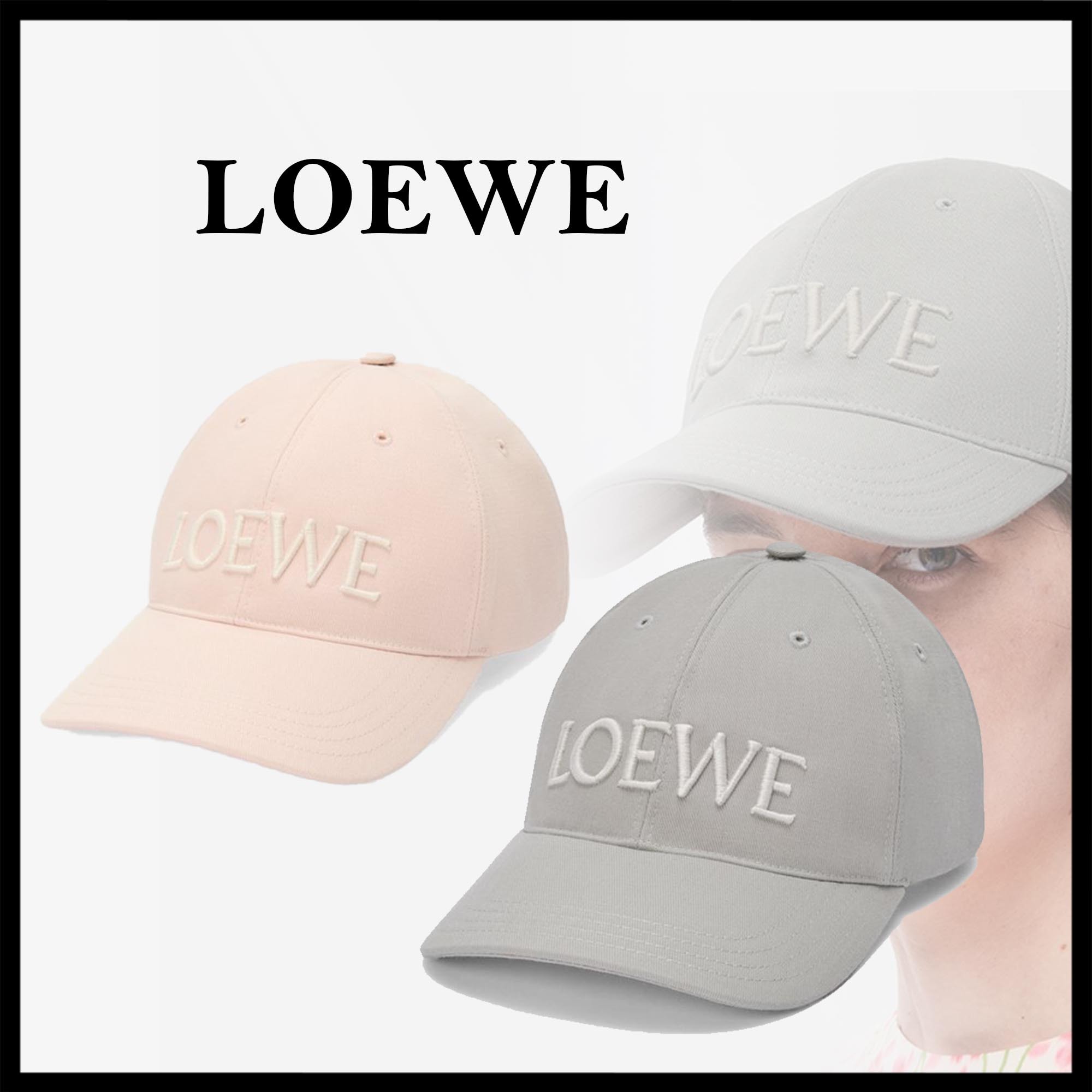 LOEWE直営店 ロエベ キャンバスハット