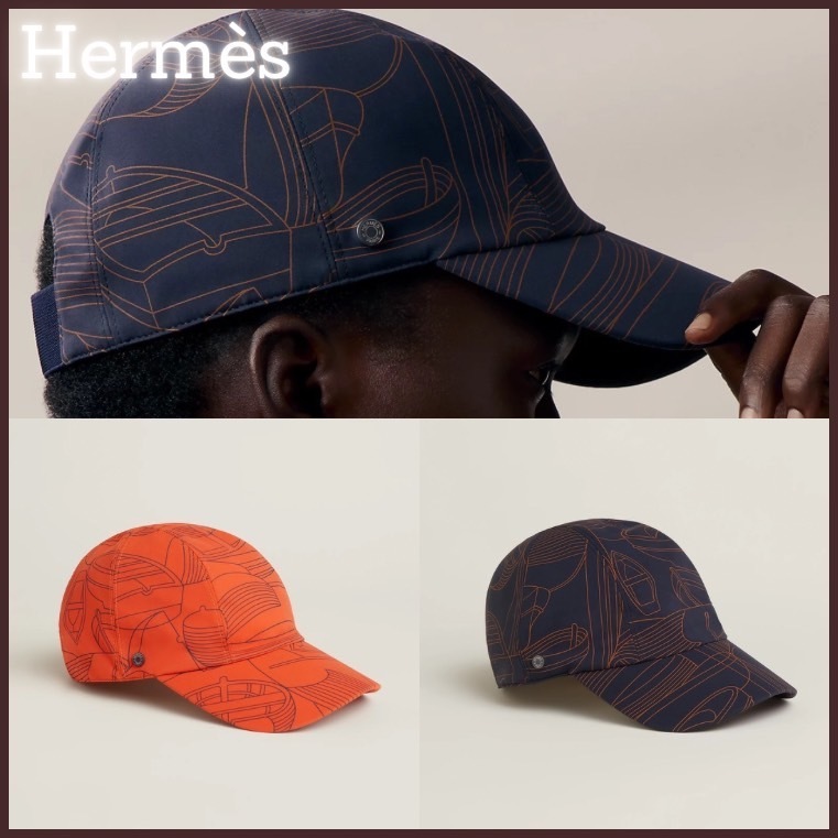 ユニセックスなデザイン♪【HERMES】Davis Thalassa キャップ