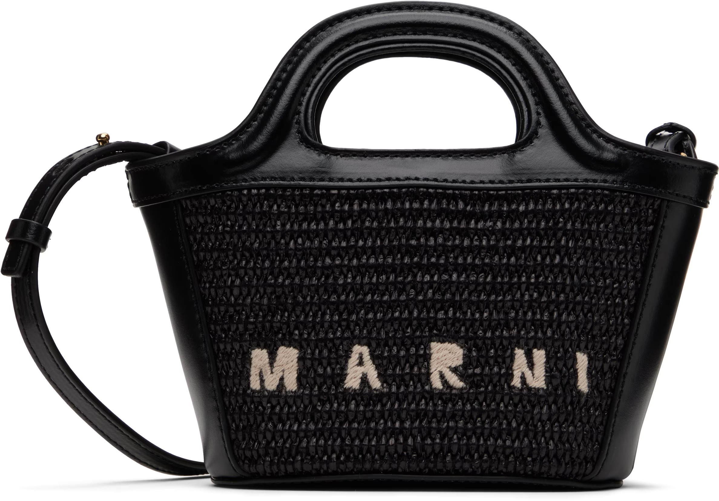 MARNI(マルニ) ブラック マイクロ Tropicalia トートバッグ