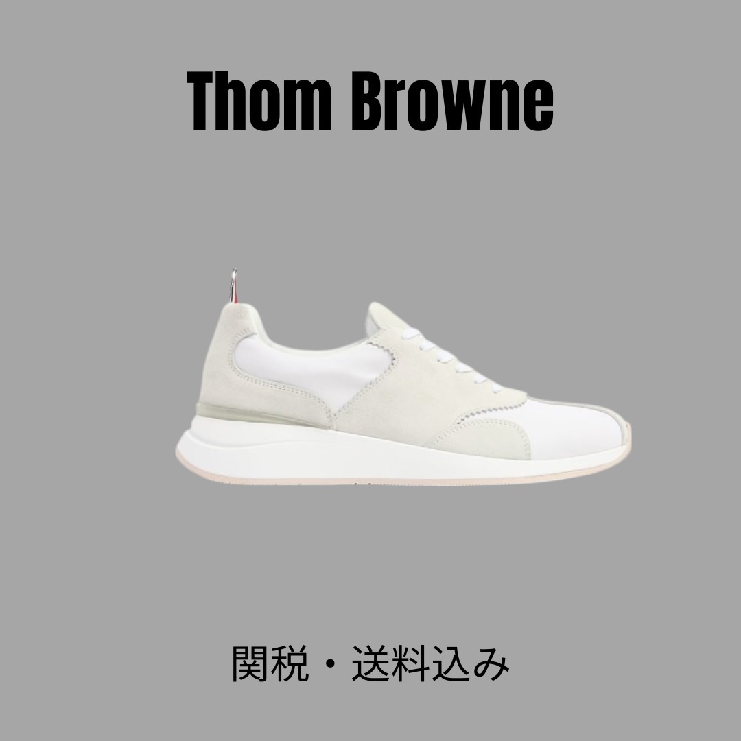 THOM BROWNE【Sprinter スニーカー☆ホワイト】関税送料込