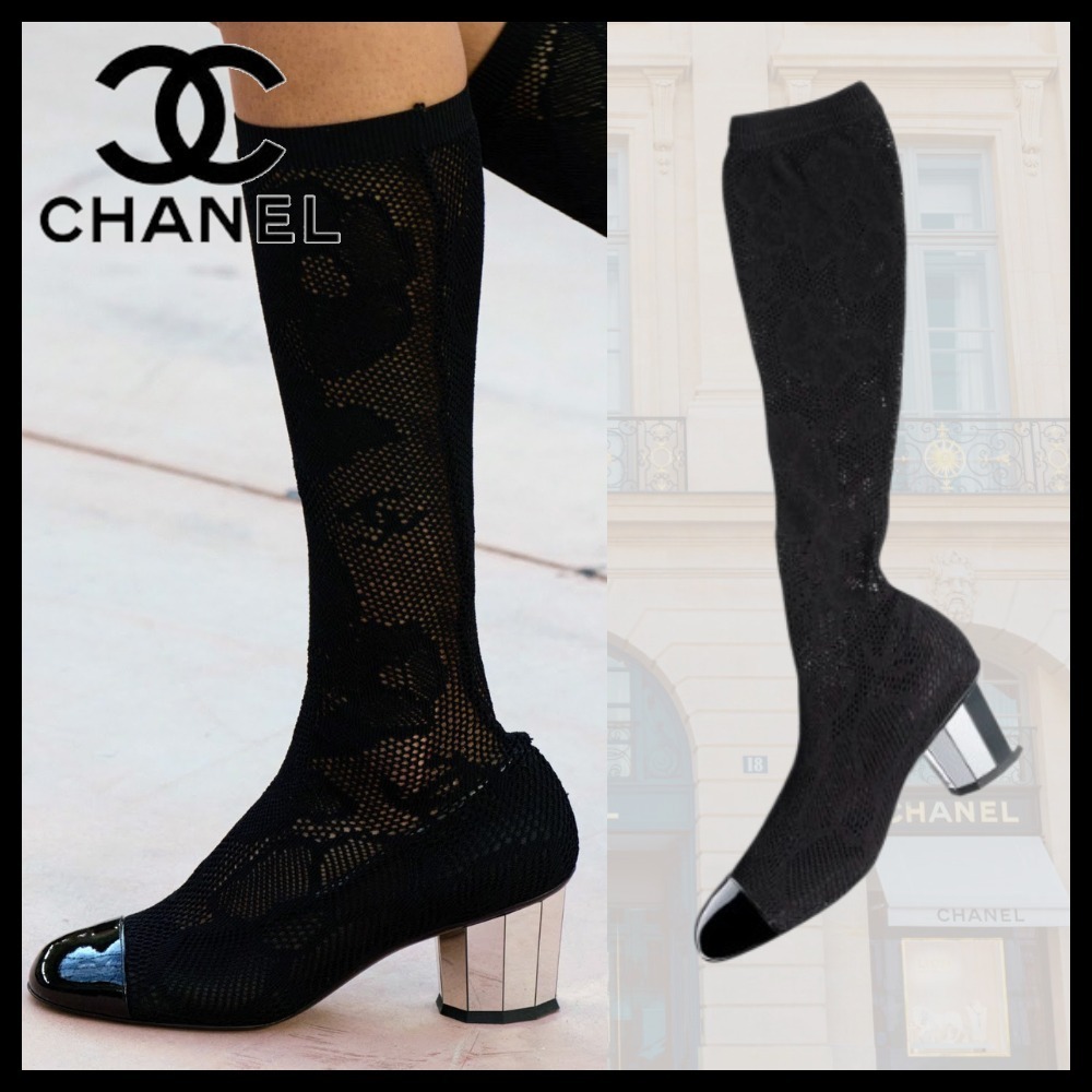 【一歩ごとに宿る美学！】CHANEL ロング ブーツ