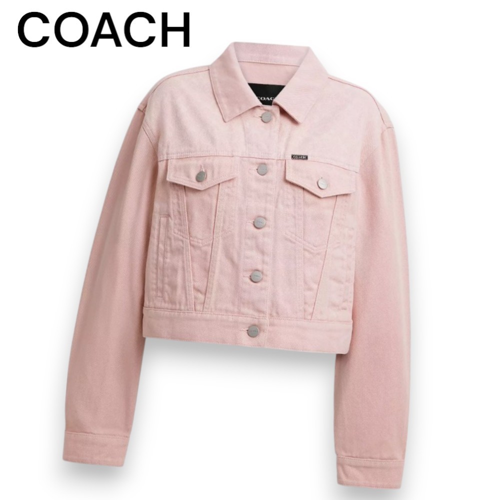 大人可愛いカラー♪【Coach】シグネチャー デニムジャケット