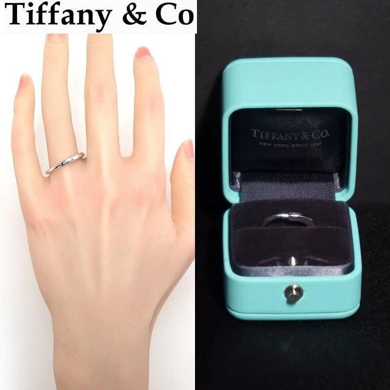 【Tiffany & Co】Tiffany Lock リング in White Gold