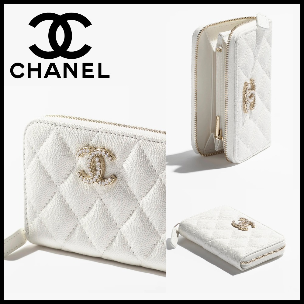 CCロゴが可愛い☆【CHANEL】25SS ジップ コインパース