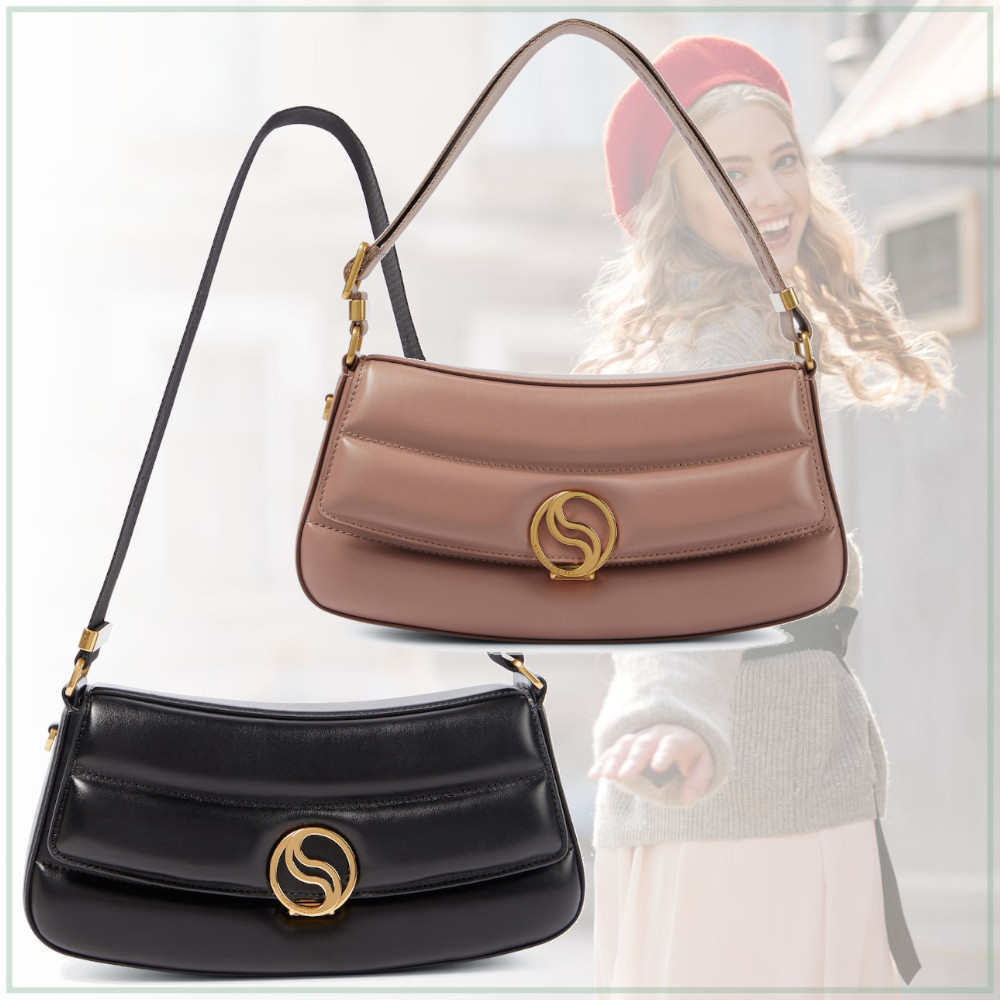 洗練【Stella McCartney】S-Wave パッド入りショルダーバッグ