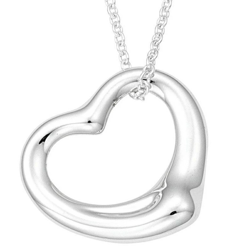 ネックレス・ペンダント Tiffany&Co. 10660084 ELSA PERETTI OPEN HEART PENDANT 22mm