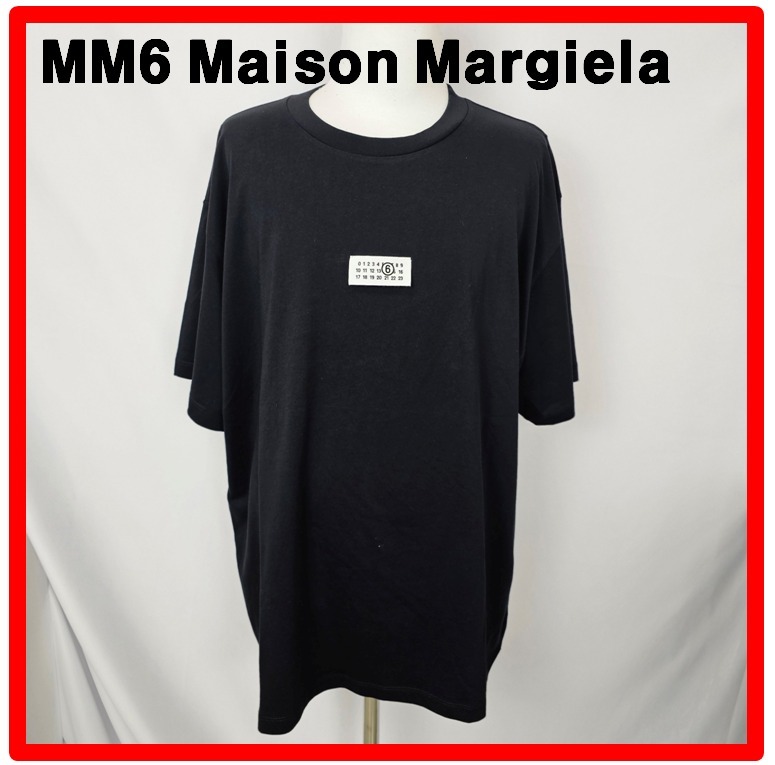 ★人気【MM6 MAISON MARGIELA】★ナンバリングロゴ Tシャツ★