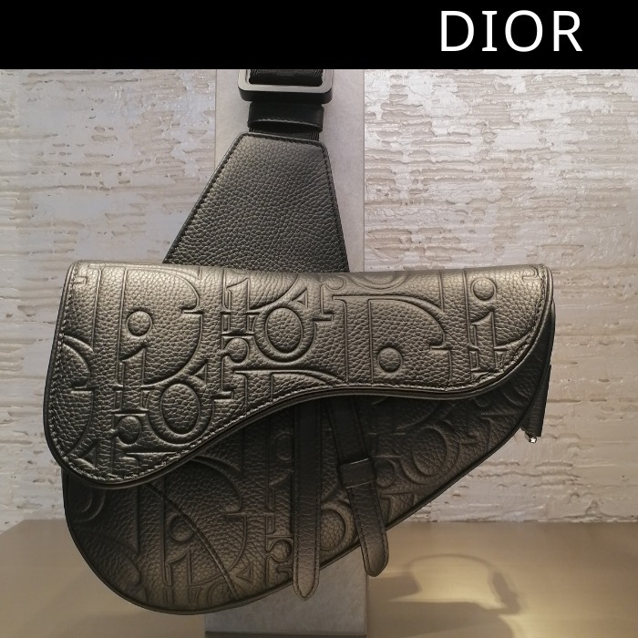 DIOR ディオール ショルダーバッグ レザー Saddle バッグ