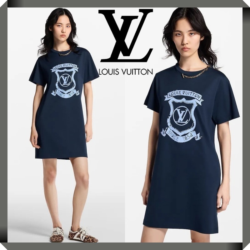 ふかふか履きやすい★Louis Vuitton★Tシャツドレス