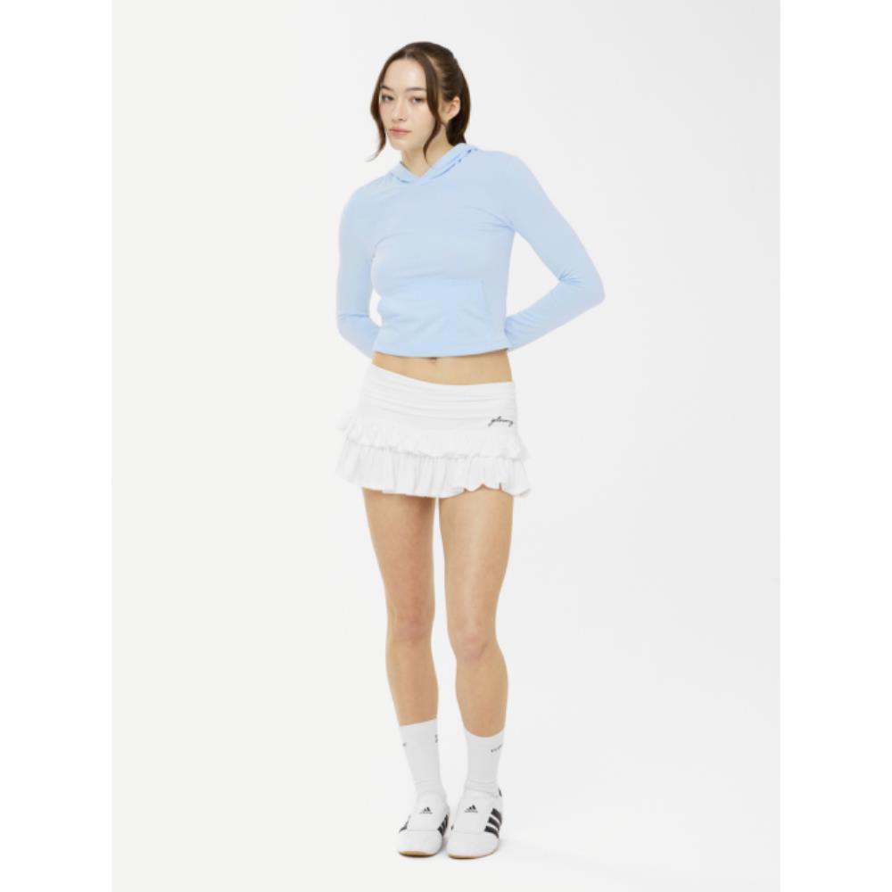 ◆GLOWNY◆ LULU RUFFLE MINI SKIRT 2 Colors GY25PSSK002