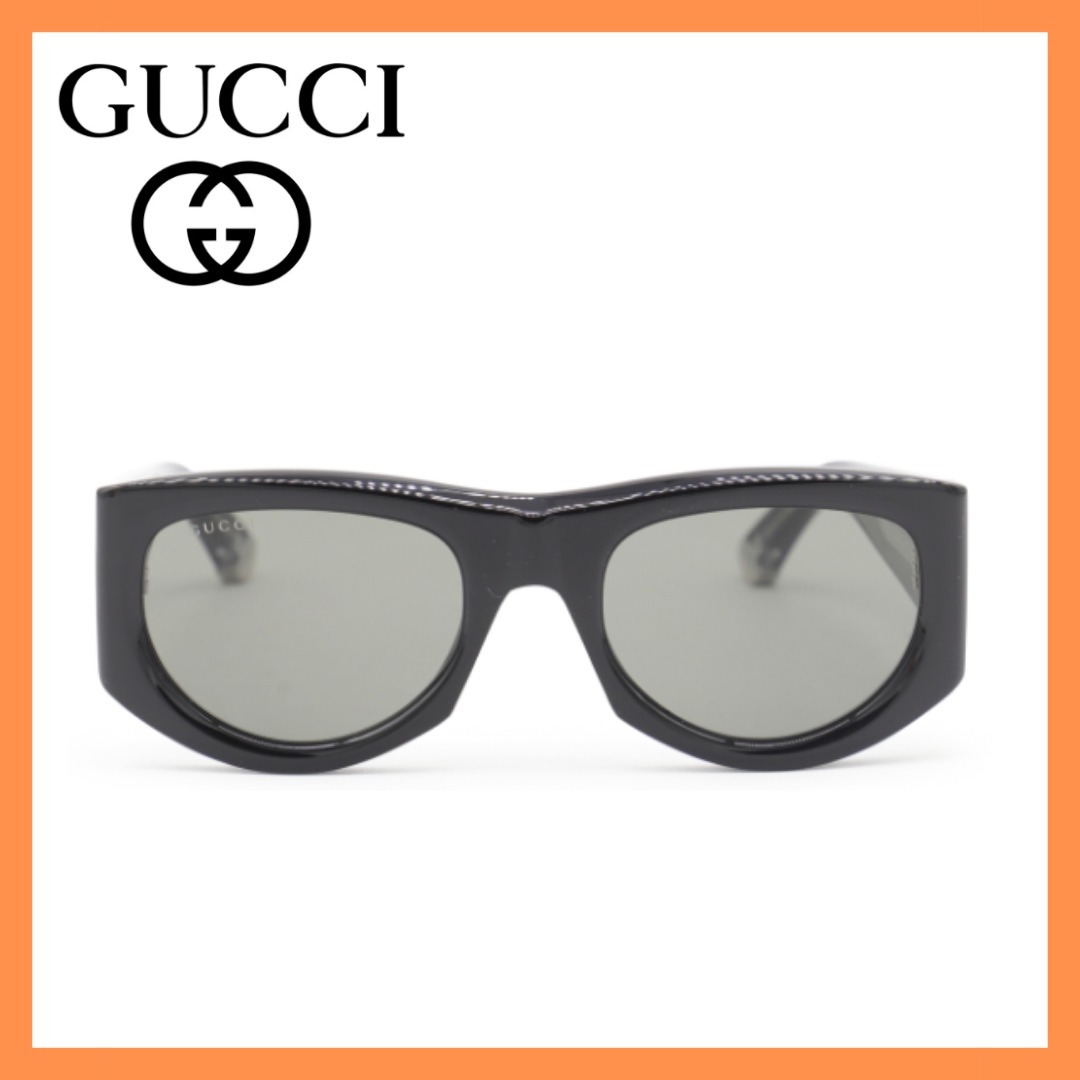関税込！【GUCCI】BLACK ACETATE SUNGLASSES
