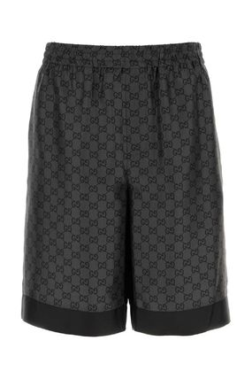 グッチ 正規品【超美品】GUCCI ハーフパンツ ショートパンツ 短パン黒 42 グッチ 正規品【超美品】GUCCI ハーフパンツ ショートパンツ