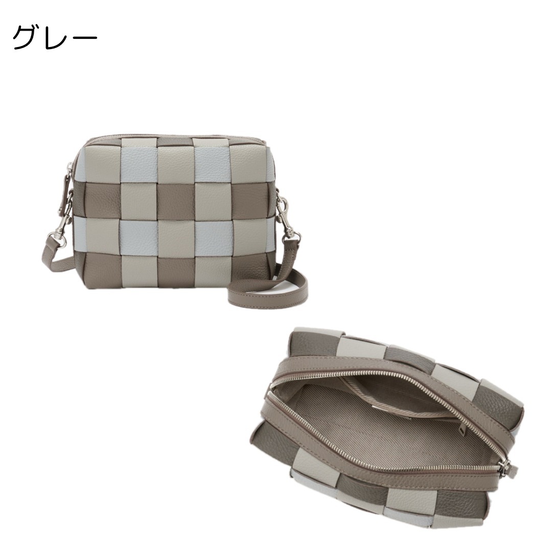 人気《IACUCCI》ベルタ S CERVO/MULTI ショルダーバッグ レザー