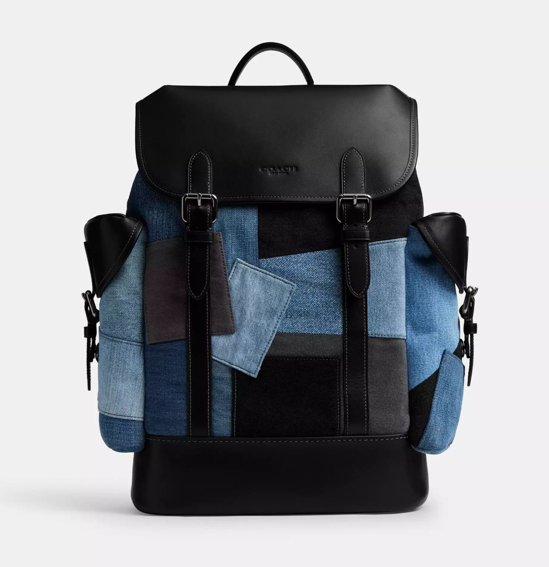 COACH パッチワークのヒッチバックパック