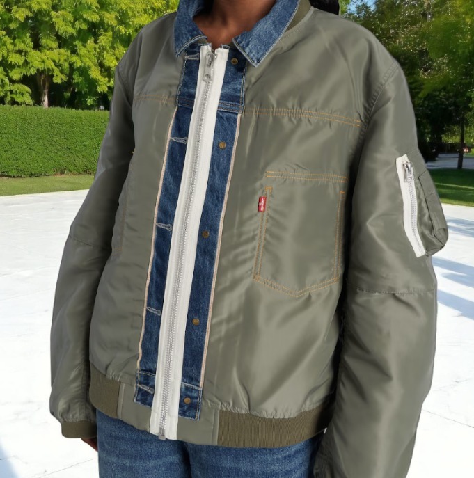 限定コラボ【sacai/サカイ】× Levi's リバーシブル ジャケット