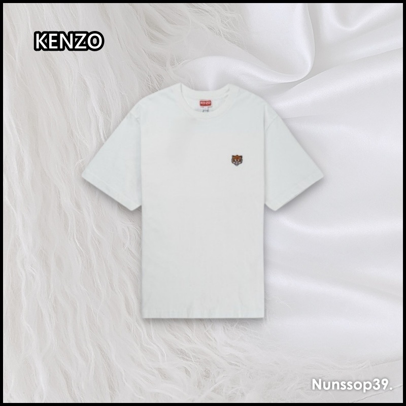 《KENZO》 ハッピー タイガー ロゴ Tシャツ