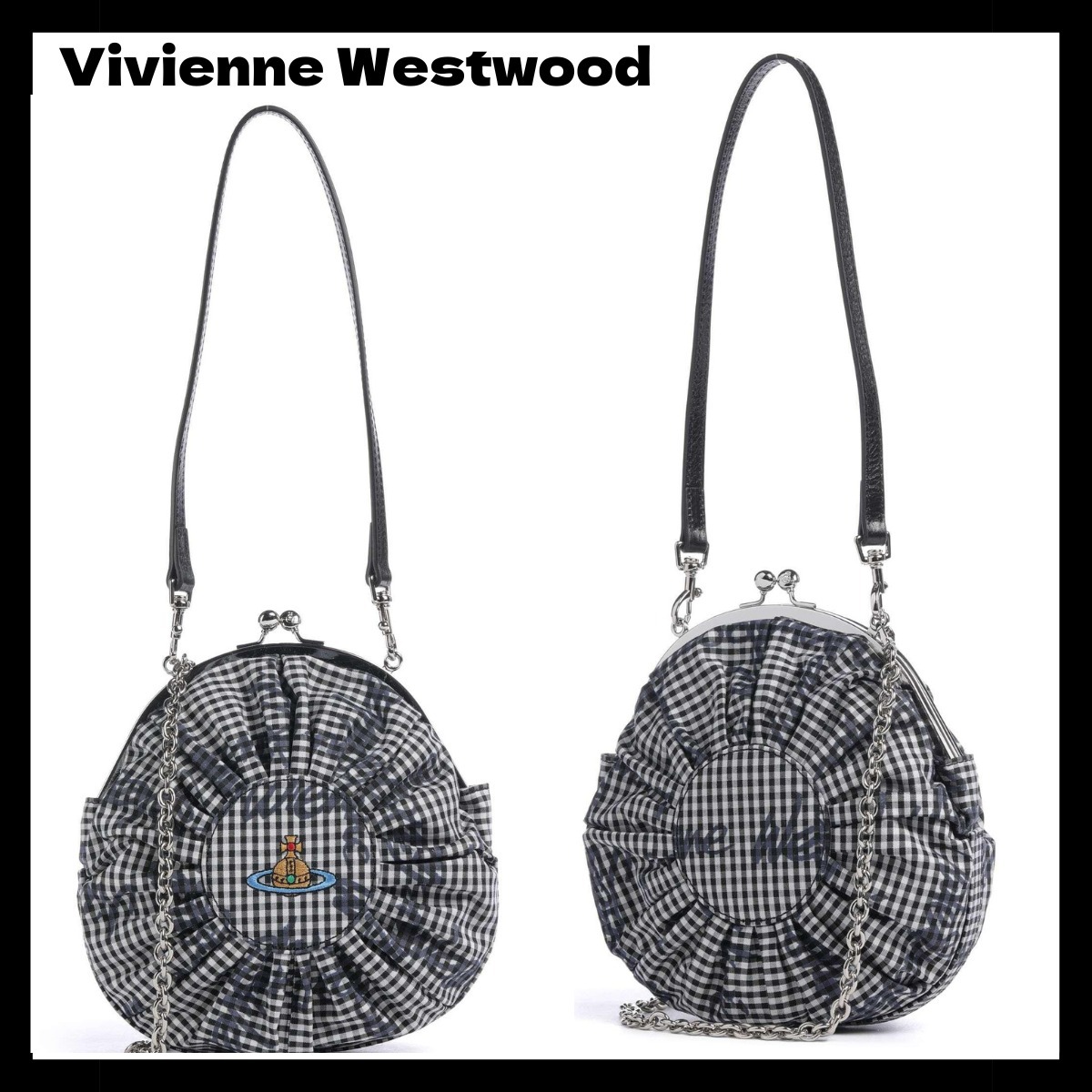 2WAY【Vivienne Westwood】Rosie ギンガム チェック ショルダー