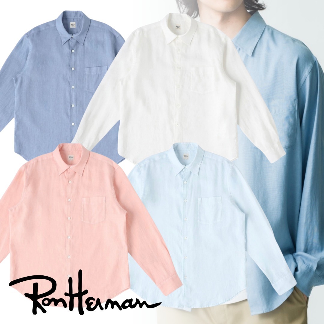 ★Ron Herman[ロンハーマン] フレンチリネン キャンバスシャツ★