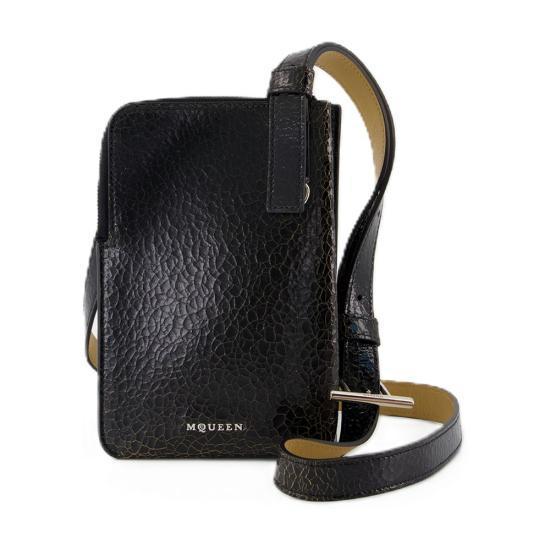 ショルダーバッグ ALEXANDER MCQUEEN Men Messenger Bags 8149181AAUH9769 BLACK C